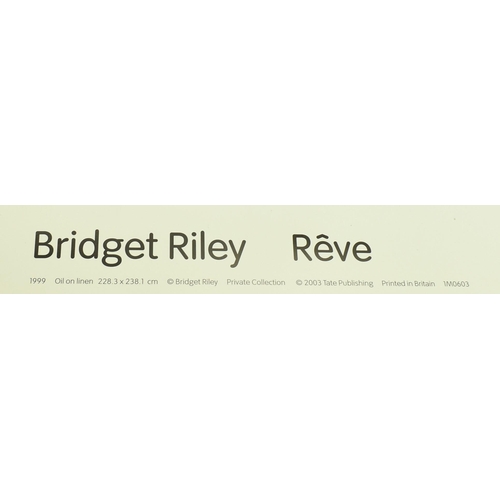 246 - After Bridget Riley (British, b. 1931) - Reve & Fall - Two vintage early 21st century Tate Gallery e... 