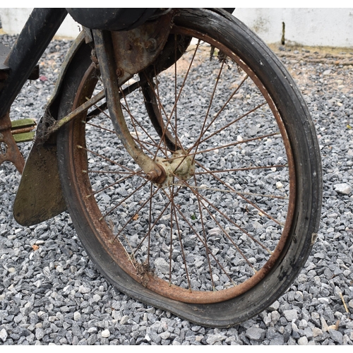 3 - A mid 20th century French Velo Solex model S3300 motorised bicycle / moped bike. Typical form with S... 