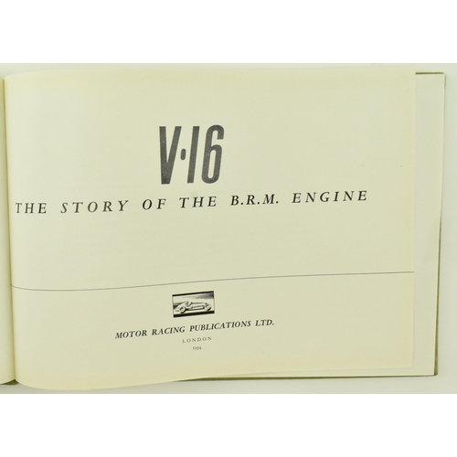 58 - Motoring interest. A collection of nine books on motor racing. The lot comprising Alf Francs, Racing... 