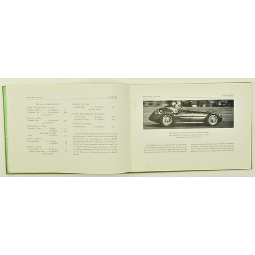 58 - Motoring interest. A collection of nine books on motor racing. The lot comprising Alf Francs, Racing... 