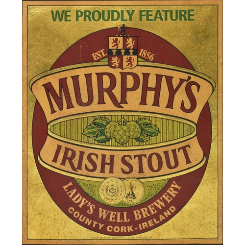 8 - American Murphy's Irish Stout - a vintage mid 20th century American Murphy's Irish Stout advertising... 