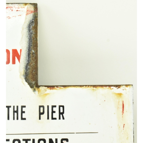 81 - Royal Mail Post Box - A vintage 20th century porcelain enamel sign for Next Collection.  Plaque for ... 