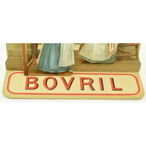 9 - Bovril - a late 19th century High Victorian pop-up advertising postcard. The card featuring two pop-... 