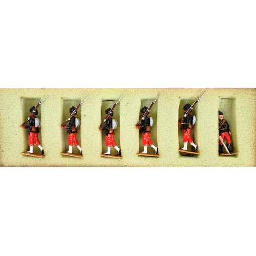 101 - Toy Soldiers - a collection of x3 boxed ' Good Soldiers ' hand painted metal toy soldier figures com... 