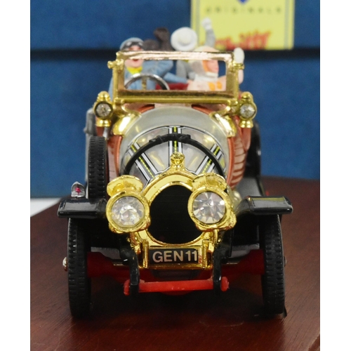 114 - Diecast - a Corgi made Chitty Chitty Bang Bang reissue diecast model. The model with all x4 passenge... 