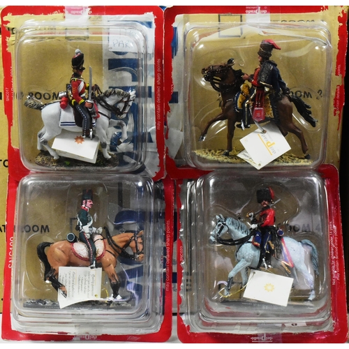 116 - Toy Soldiers - a collection of x63 assorted Del Prado Horse Mounted / Cavalry toy soldiers. The high... 