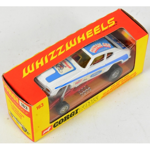 117 - Diecast - an original vintage Corgi Toys ' Whizzwheels ' boxed diecast model No. 163 The Santa Pod G... 