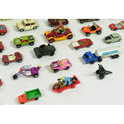 122 - Diecast - a collection of of vintage diecast model cars and other vehicles to include Corgi Toys, Ma... 