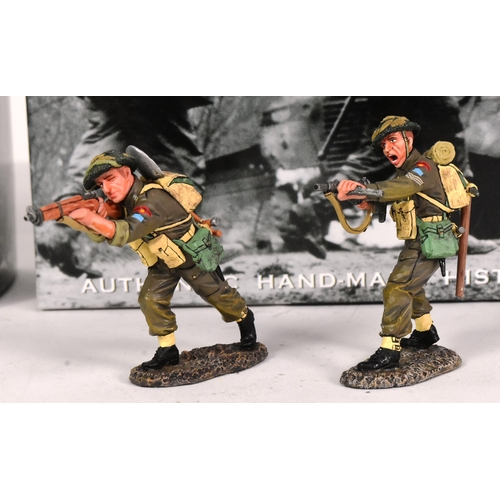 133 - King & Country - x2 original King & Country 1/30 scale hand painted model figurines comprising; DD10... 