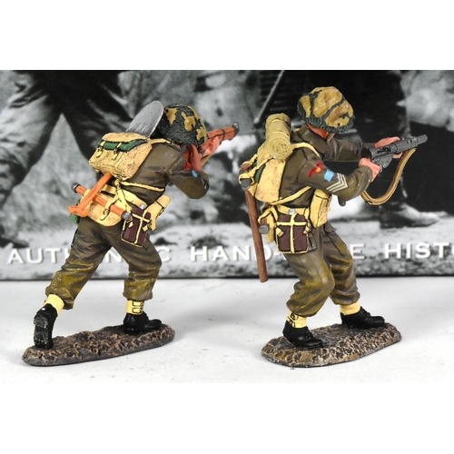 133 - King & Country - x2 original King & Country 1/30 scale hand painted model figurines comprising; DD10... 