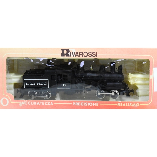 137 - Model Railway - x3 Rivarossi HO / OO gauge model railway trainset locomotives comprising; 1219 2-Tru... 