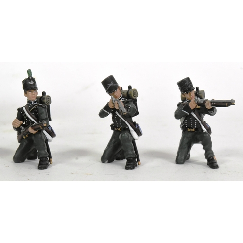 150 - Model Soldiers - a collection of original Frontline Figures hand painted metal soldier figures of Na... 