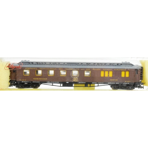 160 - Model Railway - a collection of x3 Liliput (Austria) HO / OO gauge model railway trainset locomotive... 