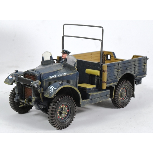 166 - King & Country - an original King & Country 1/30 scale hand painted model No. RAF037 Morris CS8 Brit... 