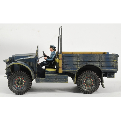 166 - King & Country - an original King & Country 1/30 scale hand painted model No. RAF037 Morris CS8 Brit... 