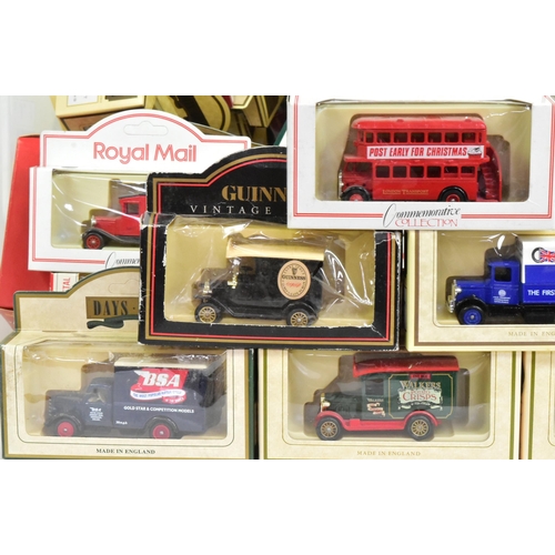 172 - Diecast - a collection of x50 Lledo made boxed diecast model cars. Assorted vintage classic cars, ha... 