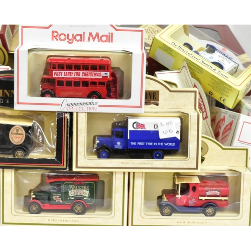 172 - Diecast - a collection of x50 Lledo made boxed diecast model cars. Assorted vintage classic cars, ha... 