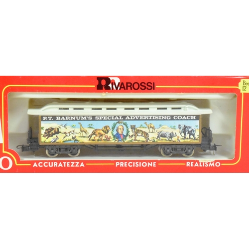 178 - Model Railway - a collection of x6 Rivarossi HO / OO gauge model railway trainset locomotive compris... 