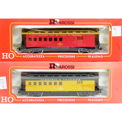 178 - Model Railway - a collection of x6 Rivarossi HO / OO gauge model railway trainset locomotive compris... 