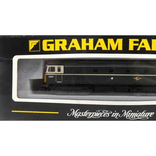 184 - Model Railway - a Graham Farish (Bachmann) N gauge model railway trainset locomotive rolling stock N... 