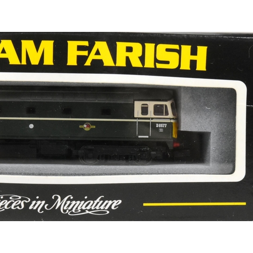 184 - Model Railway - a Graham Farish (Bachmann) N gauge model railway trainset locomotive rolling stock N... 