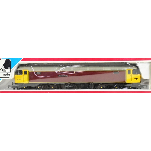 187 - Model Railway - x3 Lima OO gauge trainset diesel locomotive engines. Comprising of; no. 205201 class... 