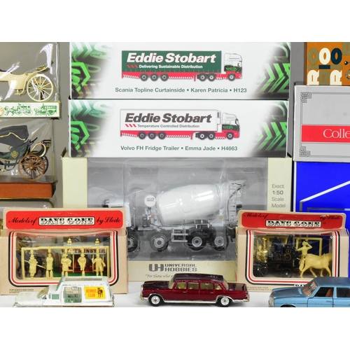 189 - Diecast - a collection of assorted diecast model cars and other vehicles to include; Lledo Days Gone... 