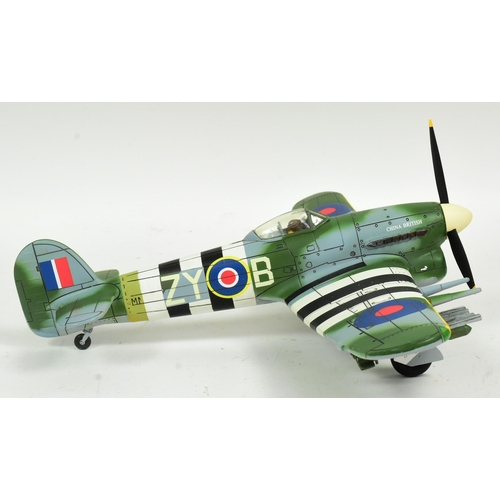 200 - King & Country - an original King & Country 1/30 scale hand painted model No. RAF030 Hawker Typhoon ... 