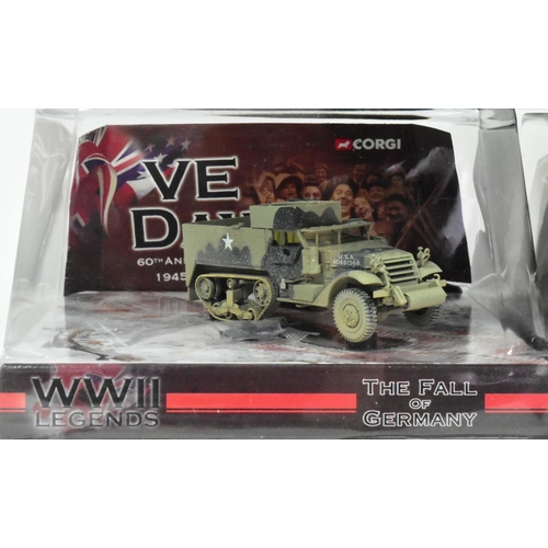 209 - Diecast - a collection of x5 Corgi Military interest diecast models to include; Vietnam Legends M113... 