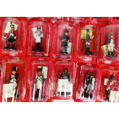 223 - Toy Soldiers - a collection of x50 assorted Del Prado Napoleon at War toy soldiers. The highly detai... 