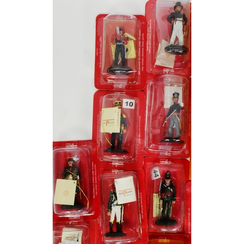 223 - Toy Soldiers - a collection of x50 assorted Del Prado Napoleon at War toy soldiers. The highly detai... 