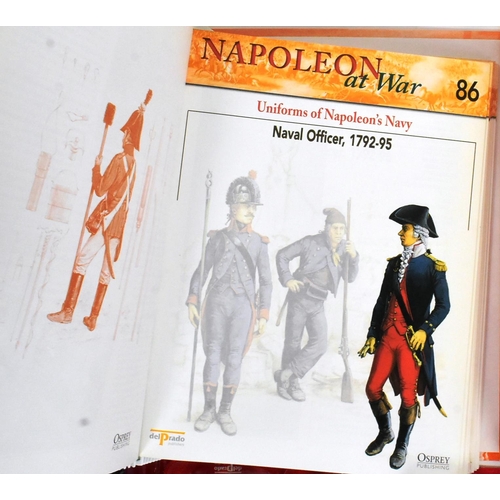 223 - Toy Soldiers - a collection of x50 assorted Del Prado Napoleon at War toy soldiers. The highly detai... 