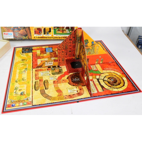 225 - Board Games - a vintage 1970s (1974) Palitoy Treasure of the Pharaohs 3-dimensional board game. The ... 