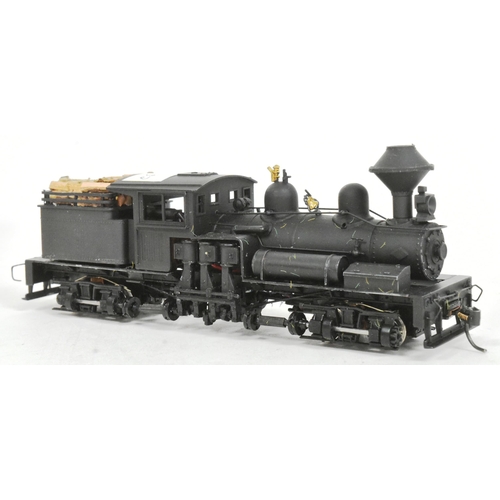 233 - Model Railway - a vintage SHAY HO narrow gauge logging locomotive, no. 360 2-truck, class B. Housed ... 