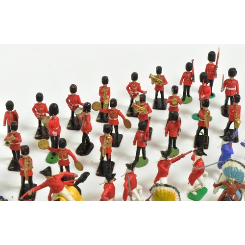 234 - Toy Soldiers - a collection of assorted soldiers relating to the wild west, infantry and cavalry. In... 