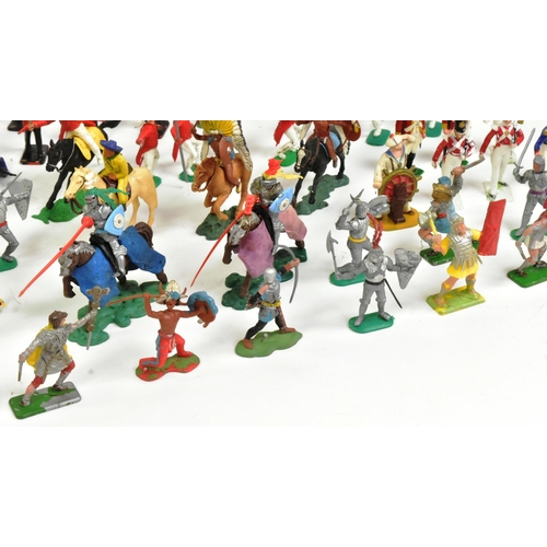 234 - Toy Soldiers - a collection of assorted soldiers relating to the wild west, infantry and cavalry. In... 