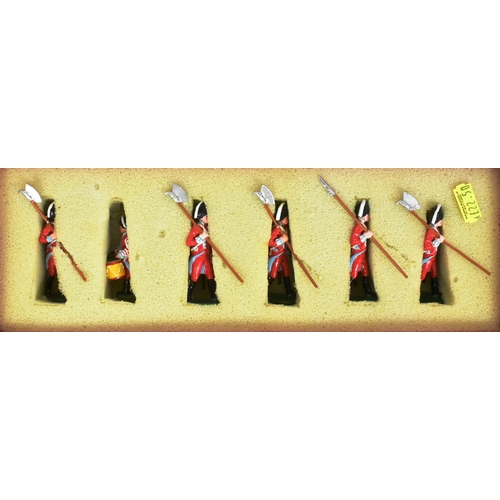 247 - Toy Soldiers - a collection of x3 boxed ' Good Soldiers ' hand painted metal toy soldier figures com... 