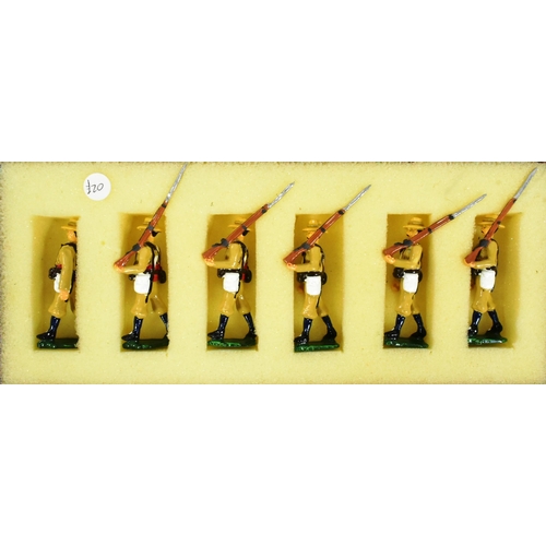 249 - Toy Soldiers - x2 boxed ' Good Soldiers ' hand painted metal toy soldier figures comprising; H.M 1st... 