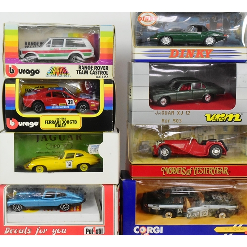 251 - Diecast - collection of assorted diecast model cars of various scales and makers to include; Corgi, ... 