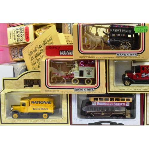 258 - Diecast - a collection of x50 Lledo made boxed diecast model cars. Assorted vintage classic cars, ha... 