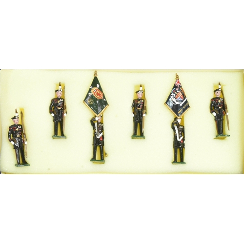 269 - Toy Soldiers - x2 original Marlborough Collectors Models painted metal toy soldiers comprising Royal... 