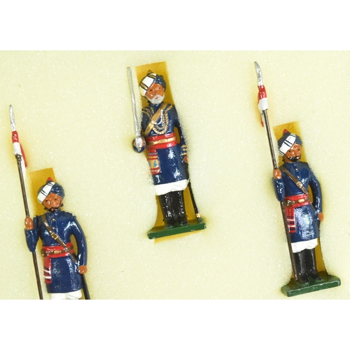 269 - Toy Soldiers - x2 original Marlborough Collectors Models painted metal toy soldiers comprising Royal... 