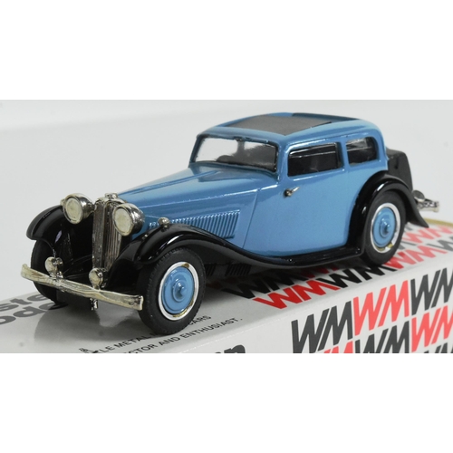 272 - Western Models - an original Western Models 1/43 scale boxed diecast model No. WMS 35 Jaguar SS1 193... 