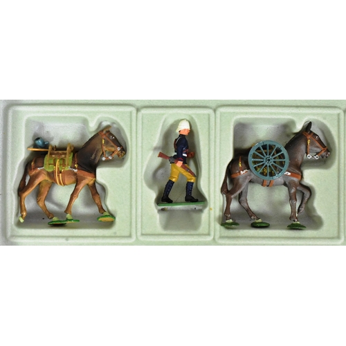 278 - Toy Soldiers - an original H M of Great Britain made hand painted metal toy soldiers Royal Artillery... 