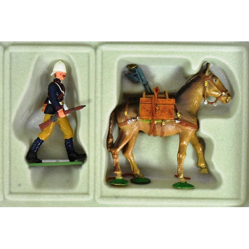 278 - Toy Soldiers - an original H M of Great Britain made hand painted metal toy soldiers Royal Artillery... 