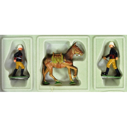 278 - Toy Soldiers - an original H M of Great Britain made hand painted metal toy soldiers Royal Artillery... 