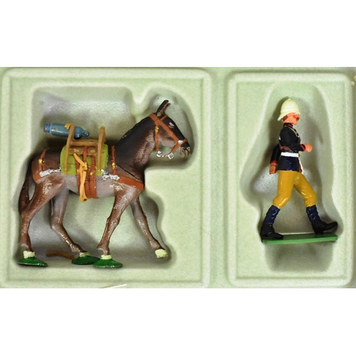 278 - Toy Soldiers - an original H M of Great Britain made hand painted metal toy soldiers Royal Artillery... 