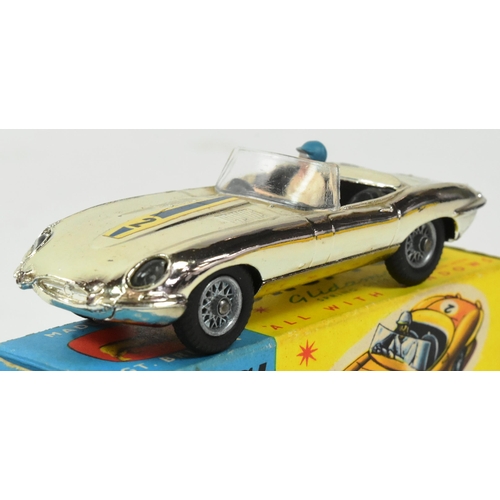 28 - Diecast - an original vintage Corgi Toys boxed diecast model No. 312 Jaguar E Type Competition model... 