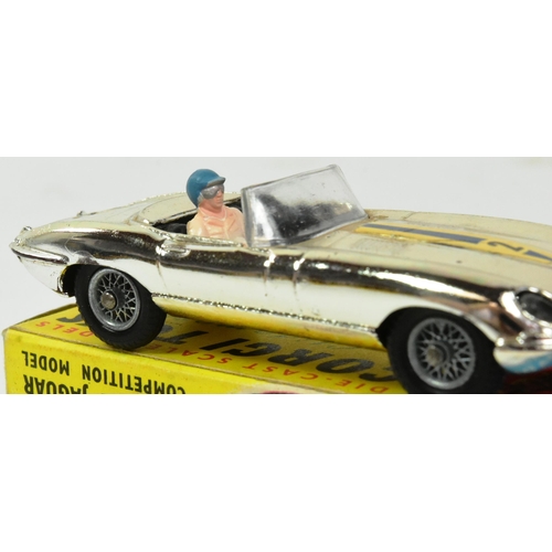 28 - Diecast - an original vintage Corgi Toys boxed diecast model No. 312 Jaguar E Type Competition model... 