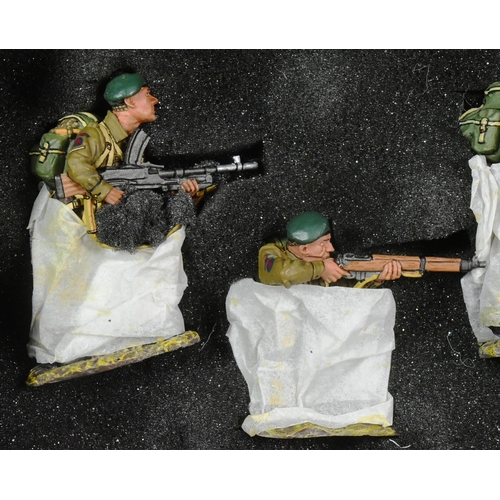 285 - King & Country - an original King & Country 1/30 scale hand painted model set No. DD57 Churchills Co... 